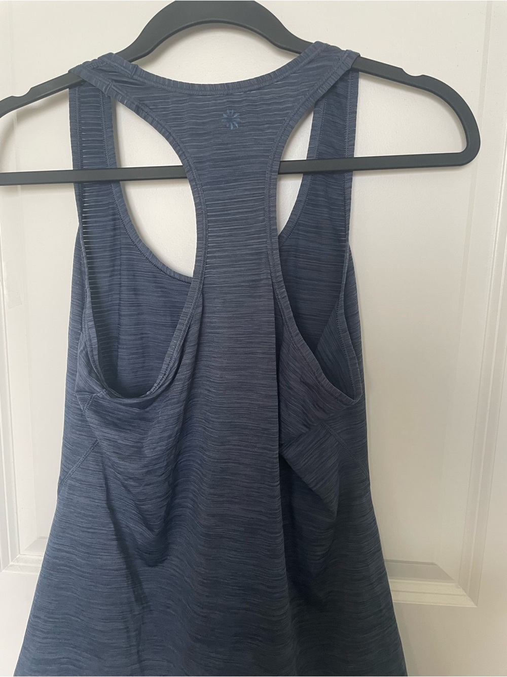 Athleta Slate Blue Racerback Performance Tank - Picture 2 of 2
